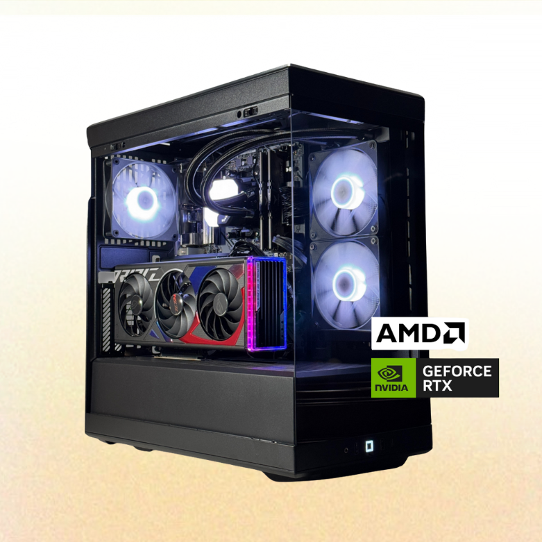 Y40 RTX 5070 in Black PC