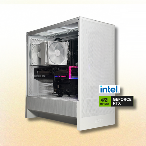 H5 RTX 5050 in White PC