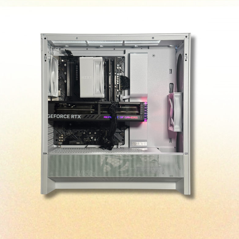 H5 RTX 5050 in White PC